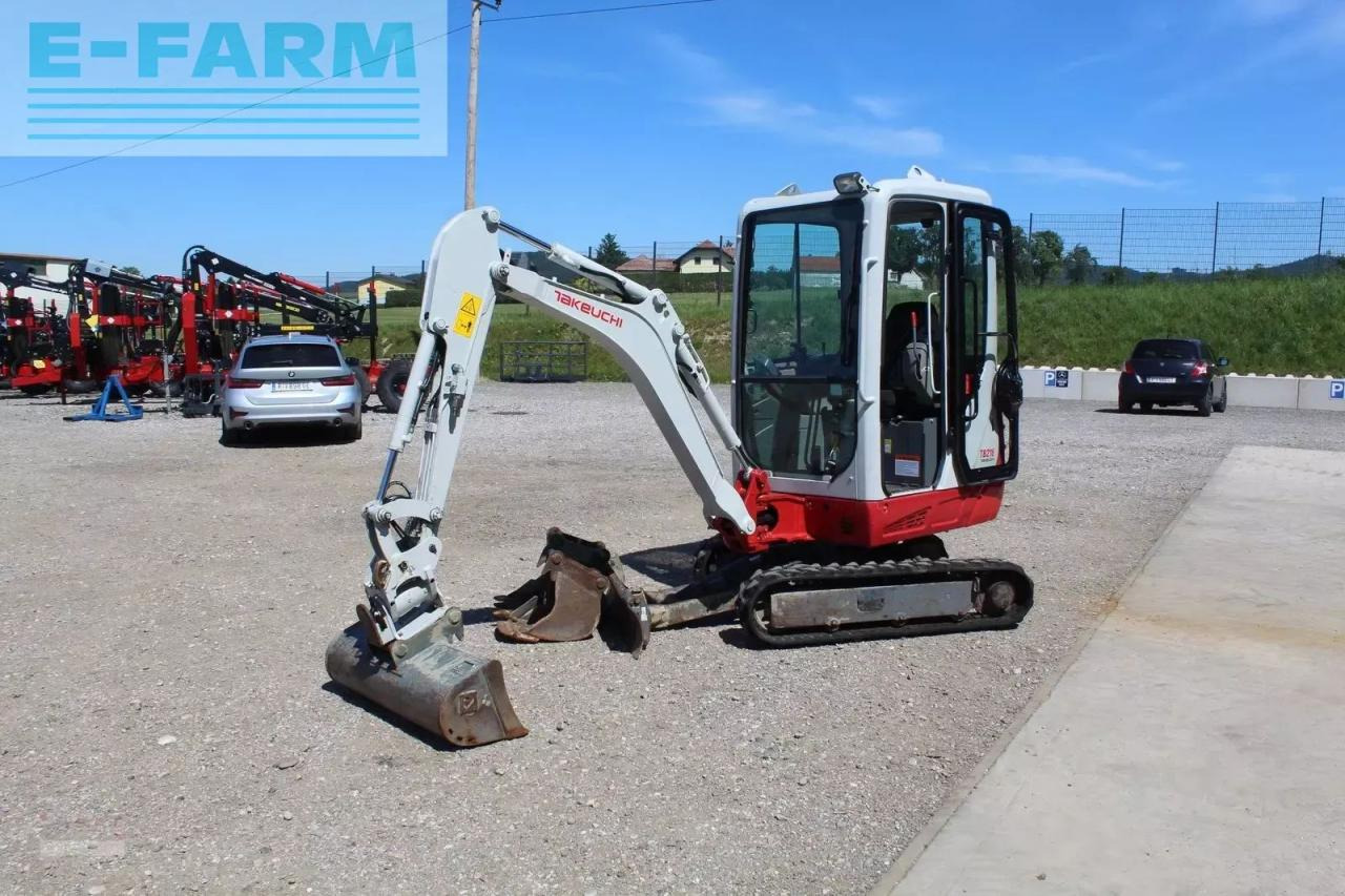 Takeuchi minibagger tb 216 mit powertilt - Mini bager: slika 1 Takeuchi minibagger tb 216 mit powertilt - Mini bager: slika 1