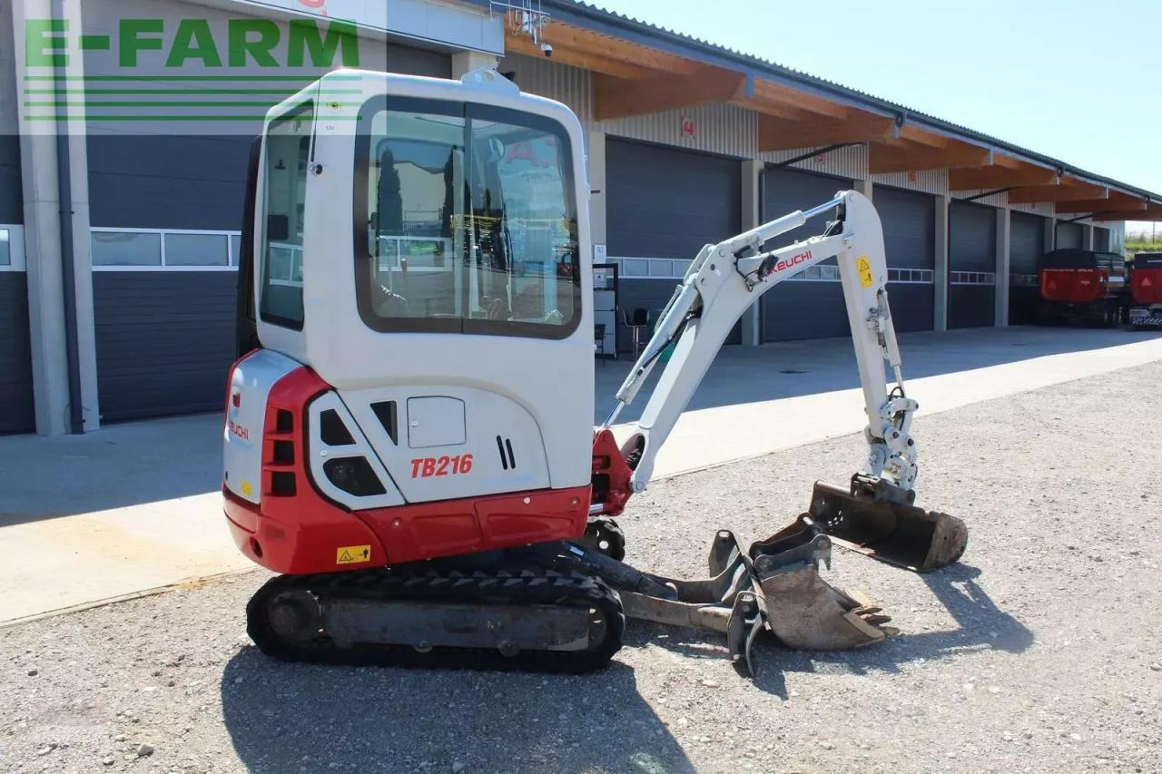 Takeuchi minibagger tb 216 mit powertilt - Mini bager: slika 5 Takeuchi minibagger tb 216 mit powertilt - Mini bager: slika 5
