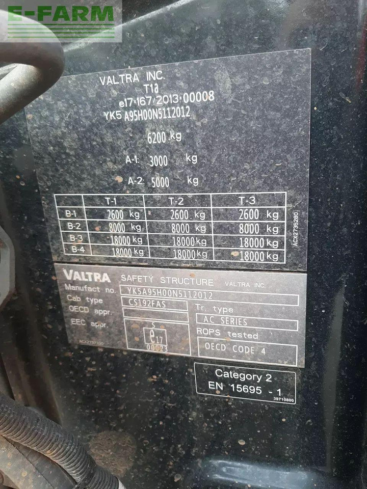 Valtra a 95 - Traktor: slika 4 Valtra a 95 - Traktor: slika 4