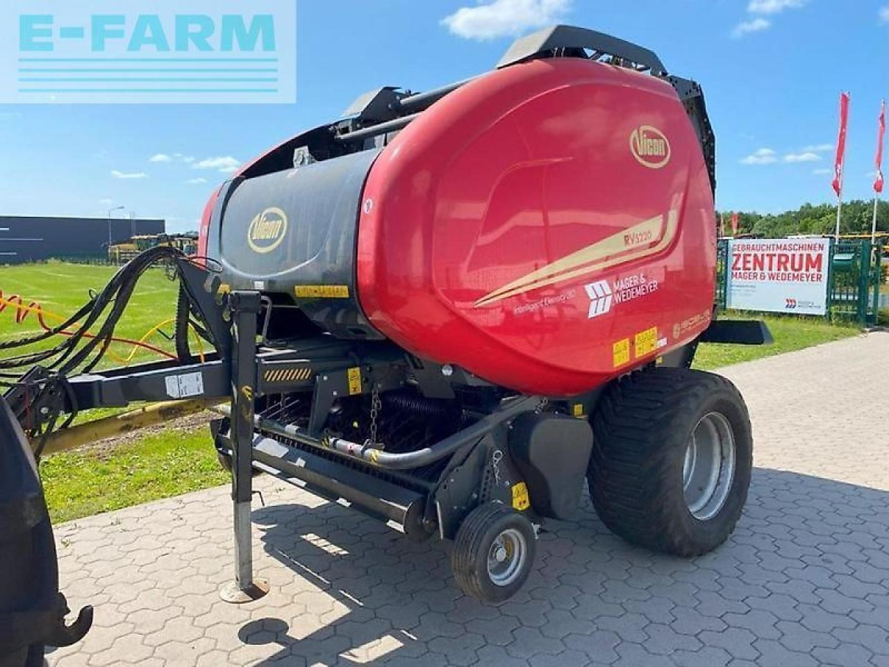 Vicon rv 5220 sc25 - Balirka za kvadratne bale: slika 1 Vicon rv 5220 sc25 - Balirka za kvadratne bale: slika 1