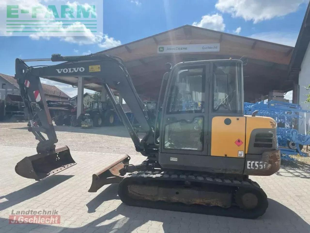 Volvo ec 55c - Mini bager: slika 1 Volvo ec 55c - Mini bager: slika 1
