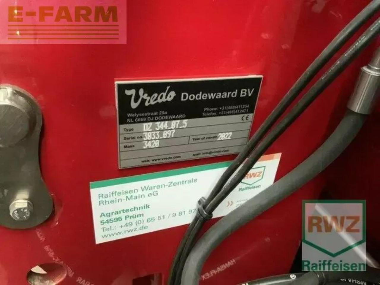 Vredo 344.07.5 agri twin - Natančna sejalnica: slika 4 Vredo 344.07.5 agri twin - Natančna sejalnica: slika 4
