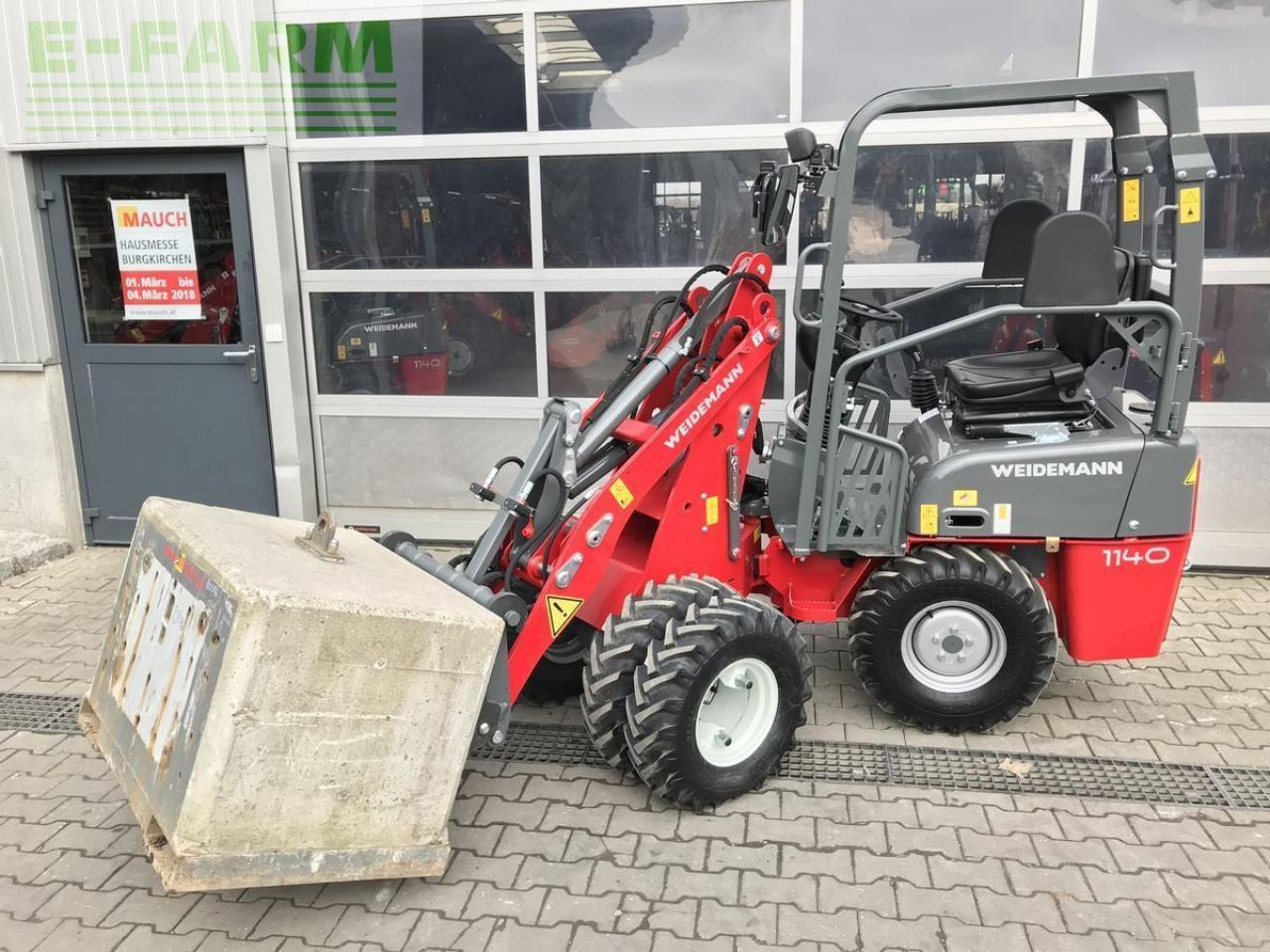 Weidemann 1140 light aktion - Mini bager: slika 1 Weidemann 1140 light aktion - Mini bager: slika 1