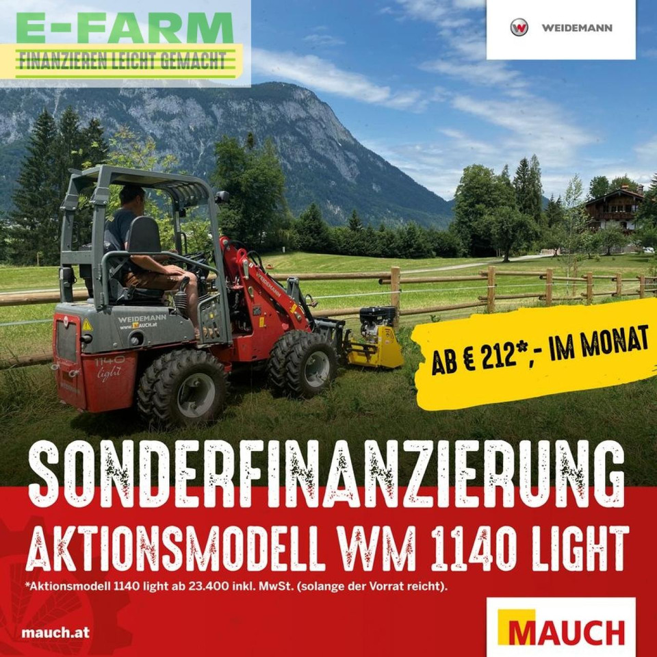 Mini bager Weidemann 1140 light aktion: slika 18