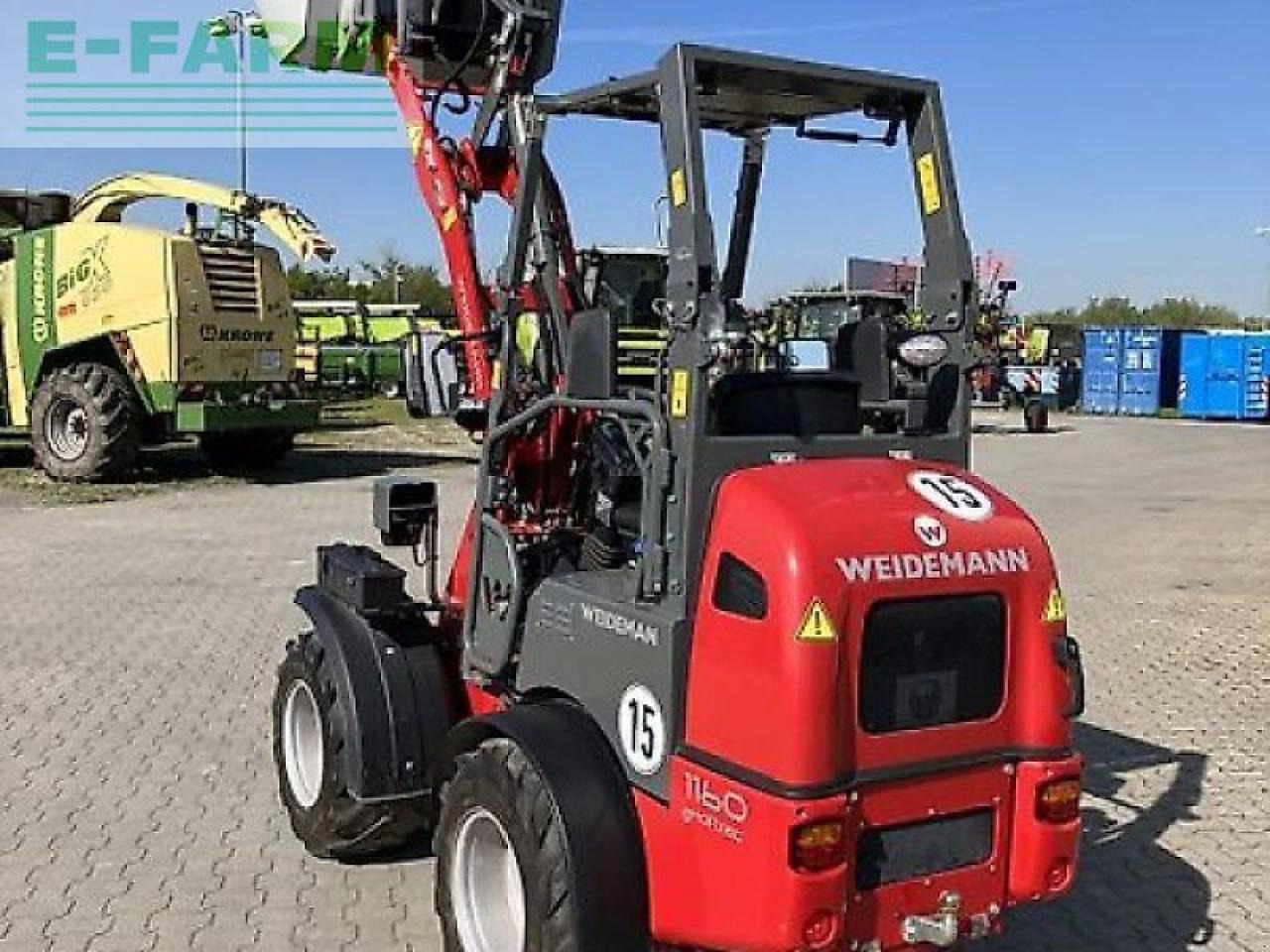 Weidemann 1160 ehoftrac - Mini bager: slika 2 Weidemann 1160 ehoftrac - Mini bager: slika 2