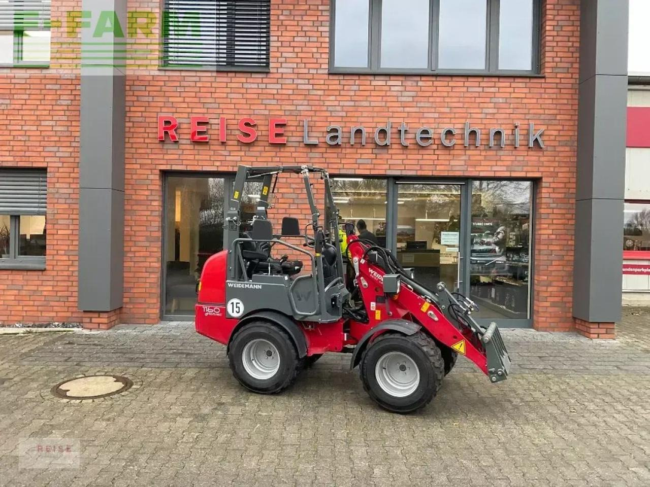 Weidemann 1160e - Kolesni nakladalec: slika 1 Weidemann 1160e - Kolesni nakladalec: slika 1