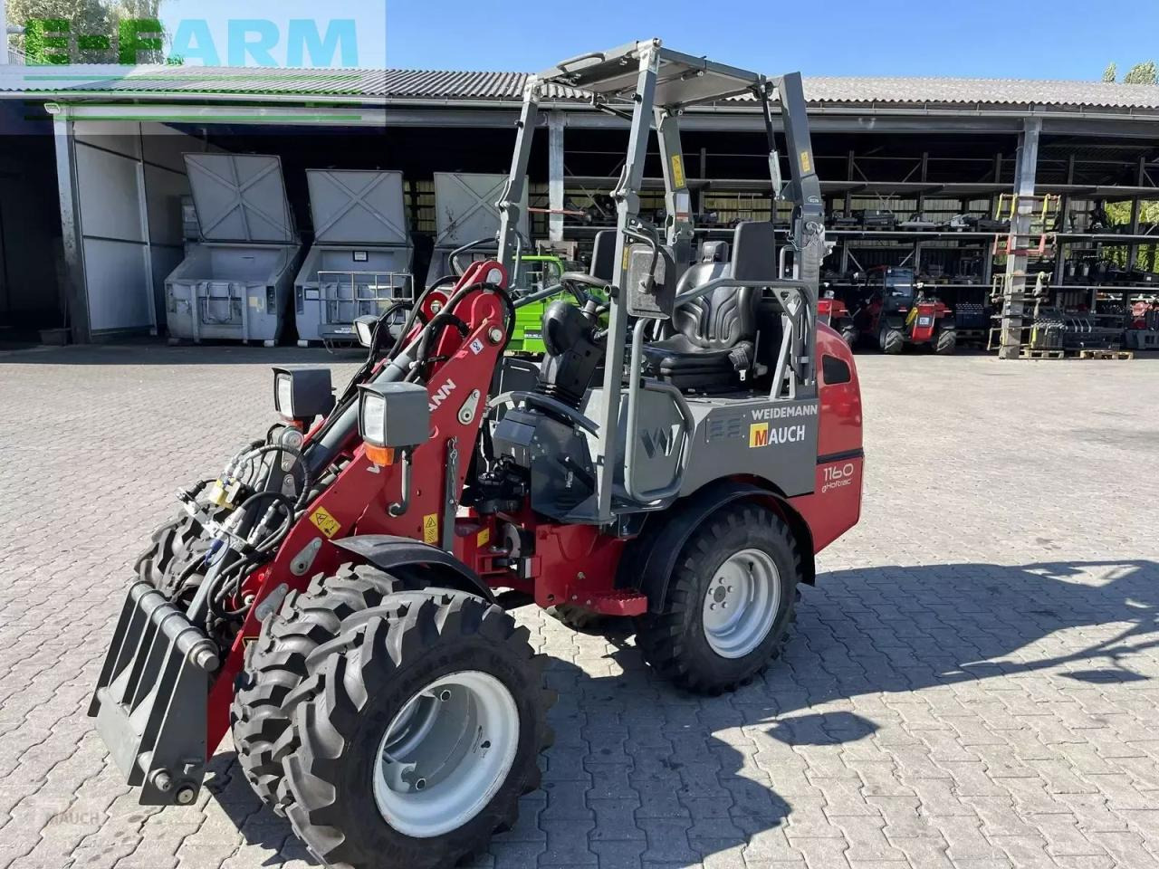 Weidemann 1160e mit 350h, klappdach, straßenzulassung - Kolesni nakladalec: slika 1 Weidemann 1160e mit 350h, klappdach, straßenzulassung - Kolesni nakladalec: slika 1