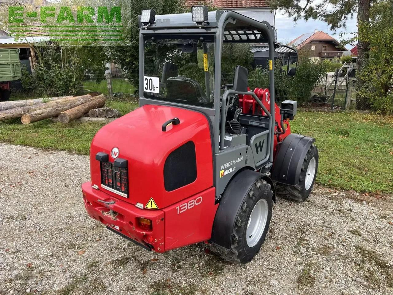 Kolesni nakladalec Weidemann 1380 mit stvzo / 30km/h/ euroaufnahme: slika 8