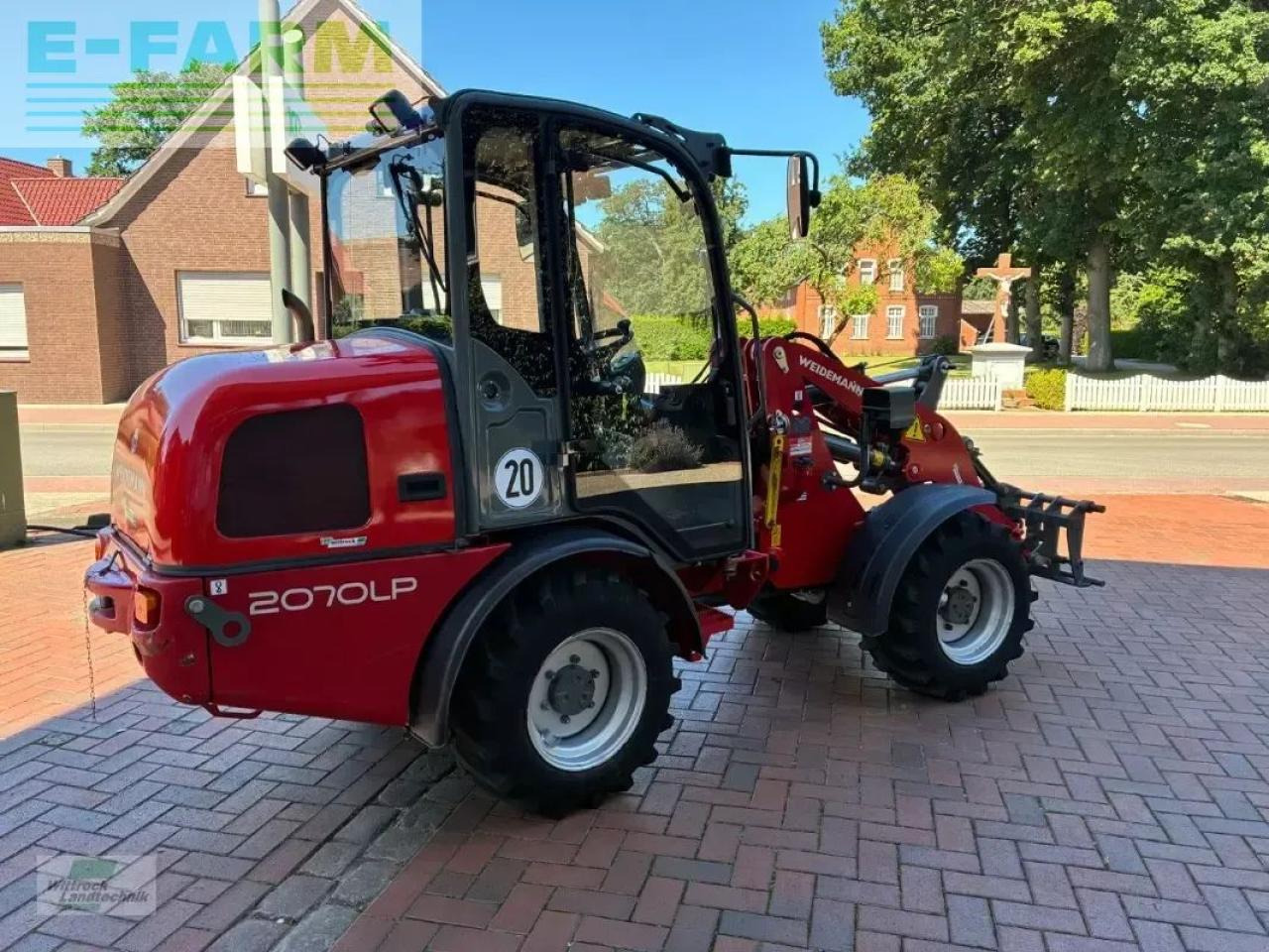 Weidemann 2070 cx lp - Kolesni nakladalec: slika 4 Weidemann 2070 cx lp - Kolesni nakladalec: slika 4