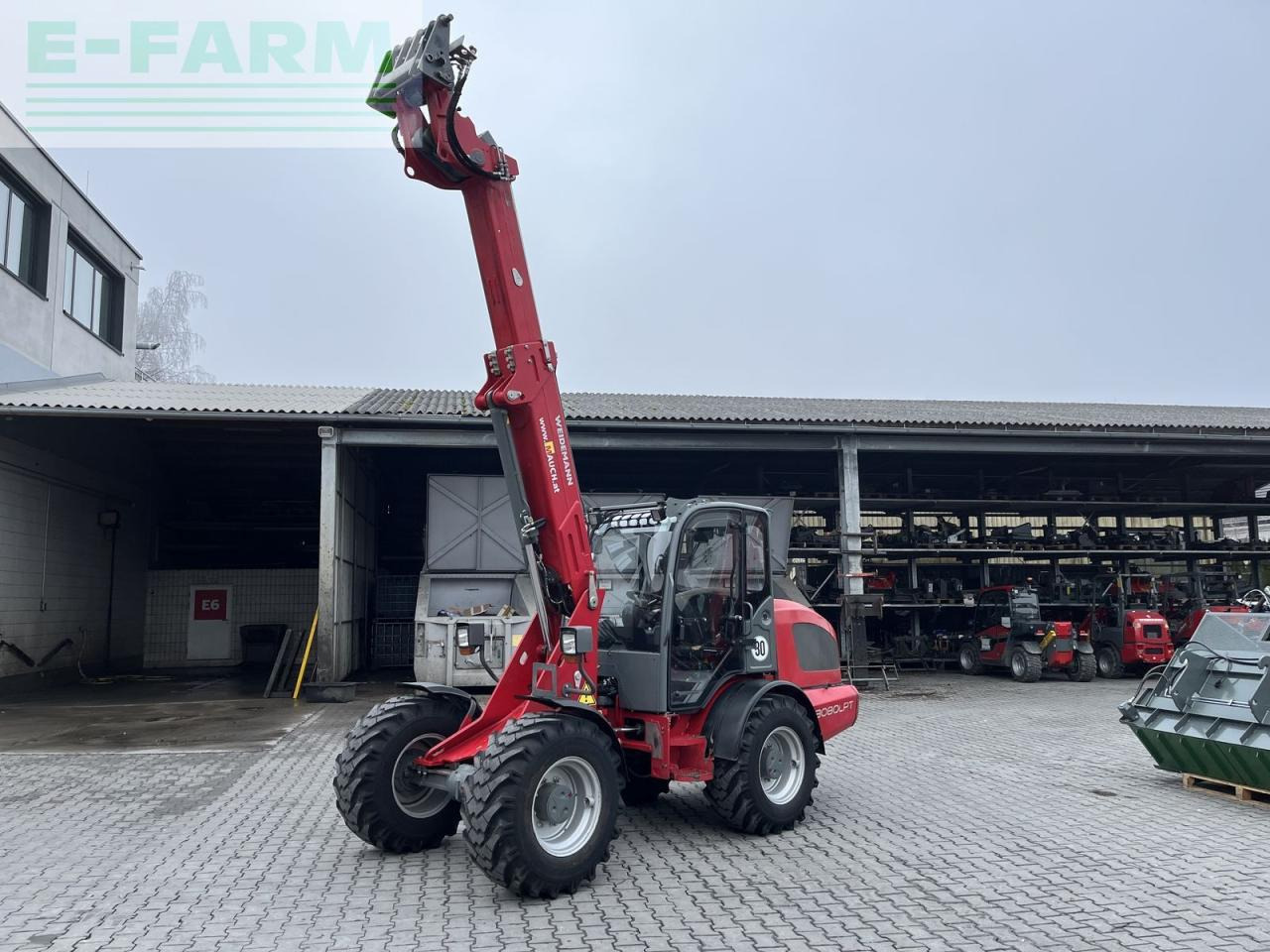Weidemann 3080lpt ca. 5,0m hubhöhe / hochdruckfahrantrieb - Mini bager: slika 1 Weidemann 3080lpt ca. 5,0m hubhöhe / hochdruckfahrantrieb - Mini bager: slika 1