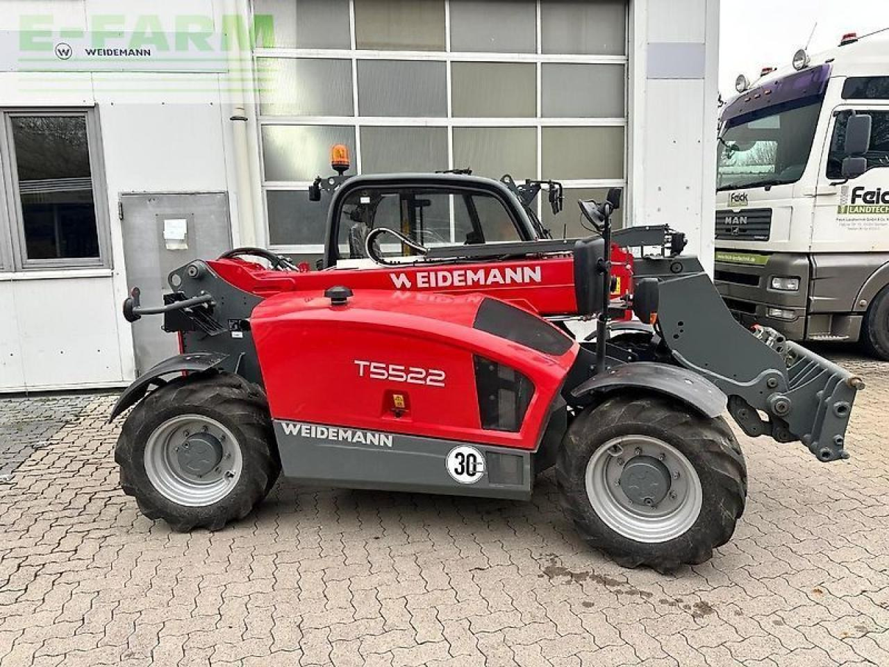 Weidemann teleskoplader t5522 - Teleskopski viličar: slika 2 Weidemann teleskoplader t5522 - Teleskopski viličar: slika 2