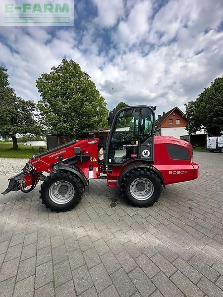 Weidemann teleskopradlader 5080t lader - Kolesni nakladalec: slika 2 Weidemann teleskopradlader 5080t lader - Kolesni nakladalec: slika 2