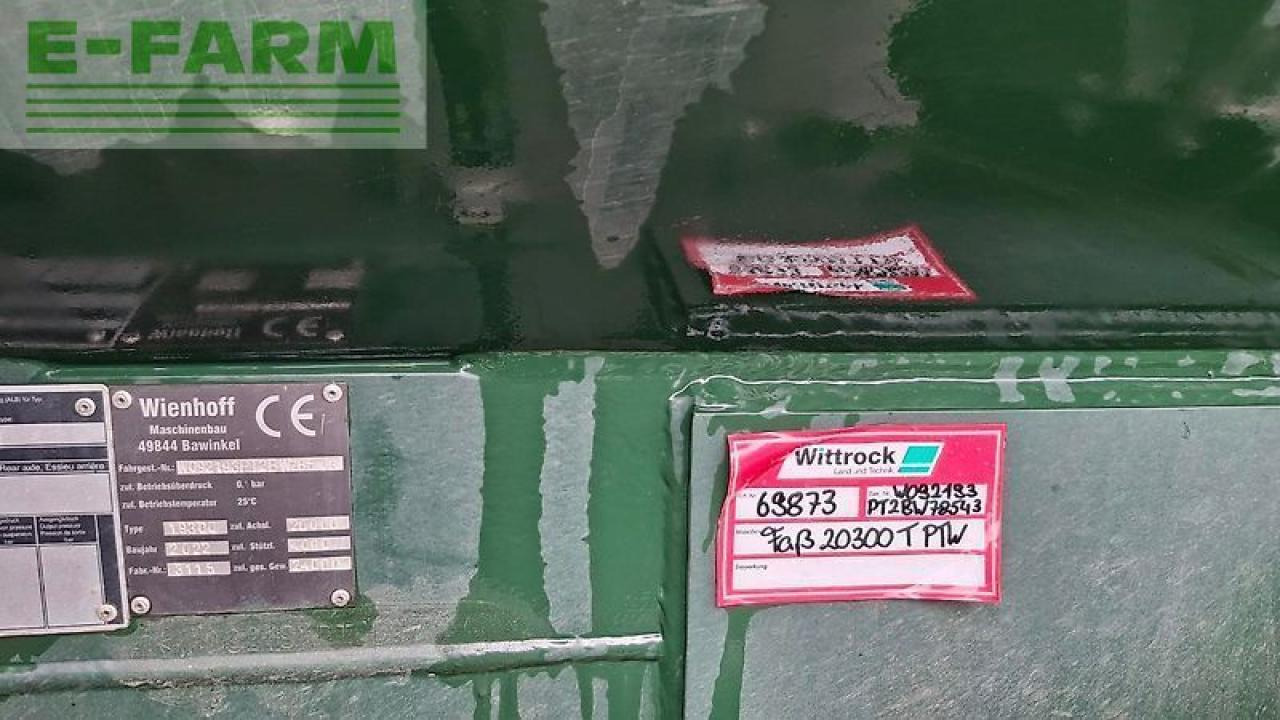 Oprema za gnojenje Wienhoff 20300 t ptw: slika 23 Oprema za gnojenje Wienhoff 20300 t ptw: slika 23