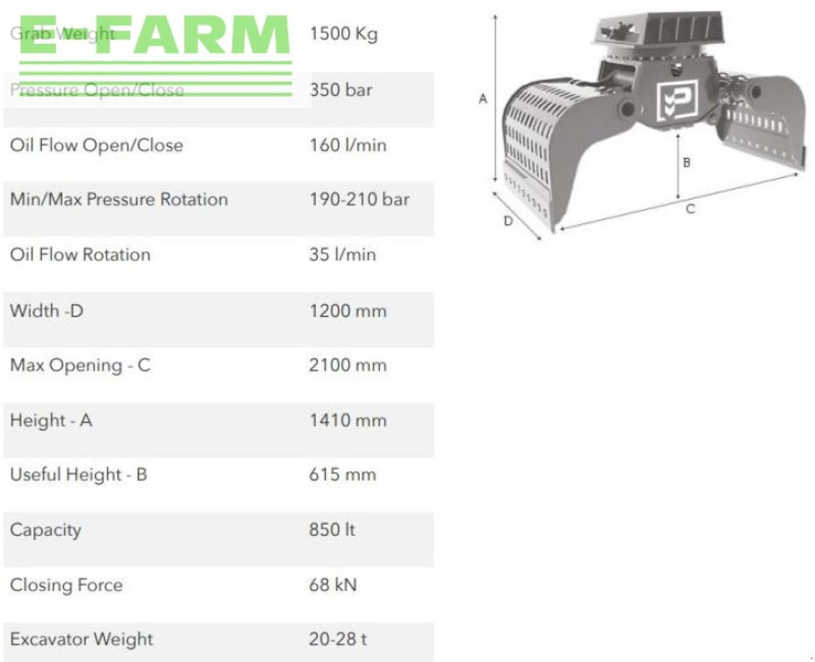 Hg20.28 - Grabež za Gradbeni stroj: slika 2 Hg20.28 - Grabež za Gradbeni stroj: slika 2
