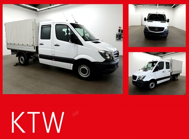 MERCEDES-BENZ Sprinter 214 CDI DOKA Pritsche,Klima,EURO6 - Dostavno vozilo s kesonom, Dostavno vozilo z dvojno kabino: slika 1 MERCEDES-BENZ Sprinter 214 CDI DOKA Pritsche,Klima,EURO6 - Dostavno vozilo s kesonom, Dostavno vozilo z dvojno kabino: slika 1