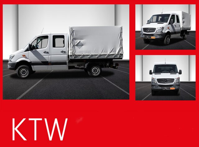 MERCEDES-BENZ Sprinter 316CDI DOKA,Allrad,Klima,Standhzg. - Dostavno vozilo s ponjavo, Dostavno vozilo z dvojno kabino: slika 1 MERCEDES-BENZ Sprinter 316CDI DOKA,Allrad,Klima,Standhzg. - Dostavno vozilo s ponjavo, Dostavno vozilo z dvojno kabino: slika 1