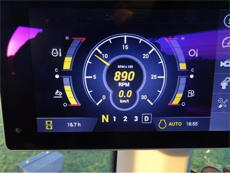 Kolesni nakladalec Case 721G: slika 7