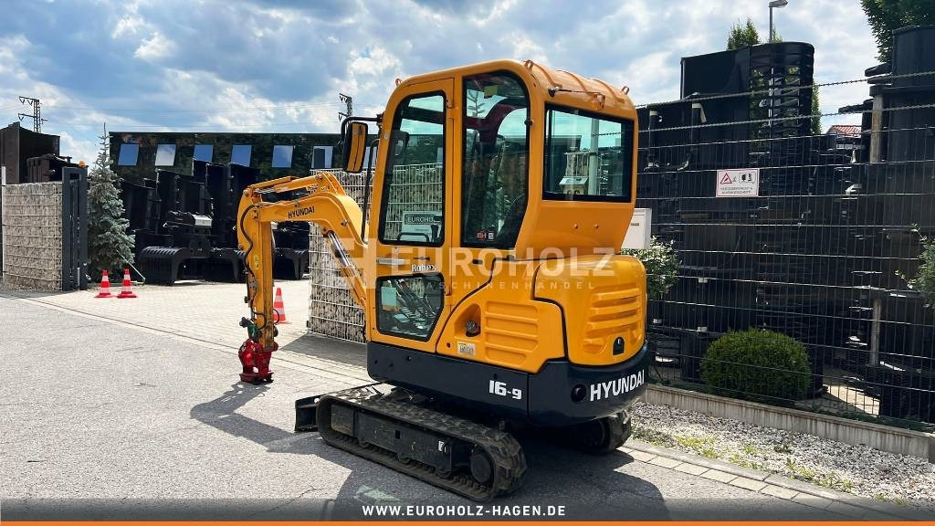 Hyundai Minibagger Robex 16.9, Powertilt, Schnellw. MS 01 - Mini bager: slika 3 Hyundai Minibagger Robex 16.9, Powertilt, Schnellw. MS 01 - Mini bager: slika 3