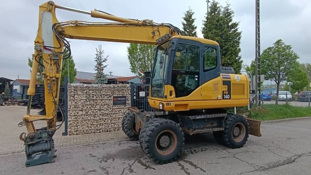 Komatsu PW 140 Mobilbagger Powertilt Schnellwechsler MS 10 - Bager na kolesih: slika 2 Komatsu PW 140 Mobilbagger Powertilt Schnellwechsler MS 10 - Bager na kolesih: slika 2