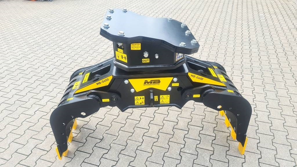 Sortiergreifer MB Crusher MB-G600 S4 6-12 t Messer - Grabež za Gradbeni stroj: slika 1 Sortiergreifer MB Crusher MB-G600 S4 6-12 t Messer - Grabež za Gradbeni stroj: slika 1