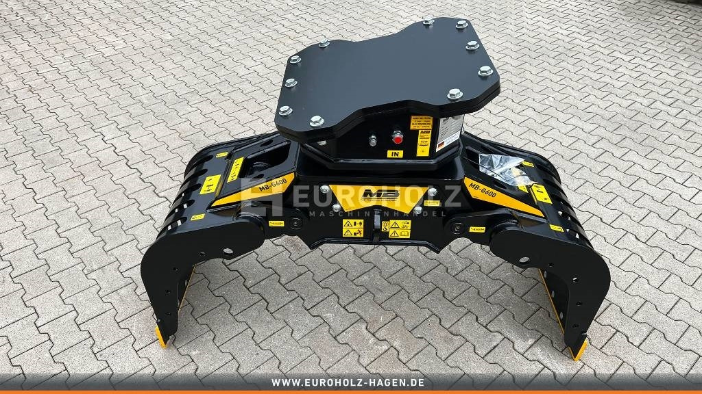 Sortiergreifer MB Crusher MB-G600 S4 6-12 t - Grabež za Gradbeni stroj: slika 1 Sortiergreifer MB Crusher MB-G600 S4 6-12 t - Grabež za Gradbeni stroj: slika 1
