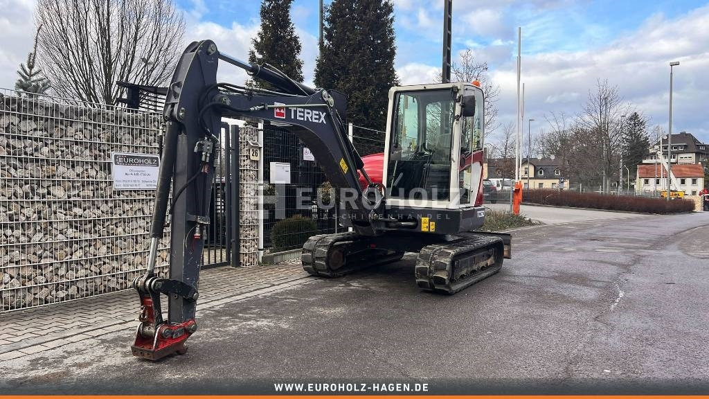Terex Minibagger TC 50, Schnellwechsler MS03, Knickmatik - Mini bager: slika 1 Terex Minibagger TC 50, Schnellwechsler MS03, Knickmatik - Mini bager: slika 1
