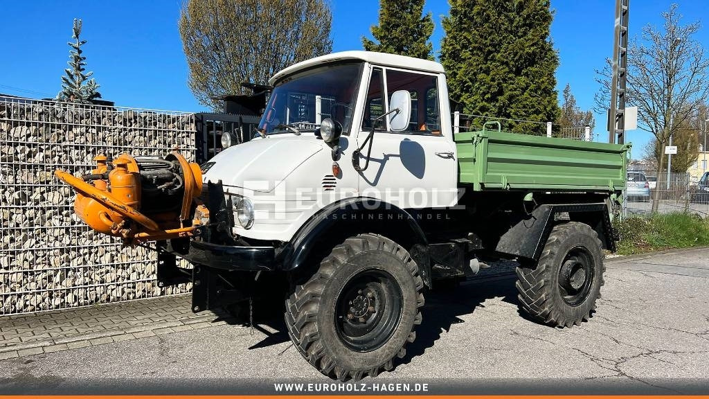 Unimog 406 Allrad Zapfwelle Luftkompressor Pritsche AHK - Tovornjak-šasija: slika 2 Unimog 406 Allrad Zapfwelle Luftkompressor Pritsche AHK - Tovornjak-šasija: slika 2