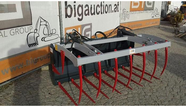 Krokodilgabel / Krokodilzange 180 cm mit Terex TL80/TL100 Aufnahme - Okvir/ Šasija: slika 2 Krokodilgabel / Krokodilzange 180 cm mit Terex TL80/TL100 Aufnahme - Okvir/ Šasija: slika 2