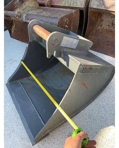 Kinshofer 50 cm Tieflöffel mit Lehnhoff MS01 Aufnahme - Priključek: slika 1 Kinshofer 50 cm Tieflöffel mit Lehnhoff MS01 Aufnahme - Priključek: slika 1