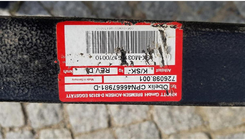 KNOTT 1-Achs Anhänger Chassis - Prikolica: slika 4 KNOTT 1-Achs Anhänger Chassis - Prikolica: slika 4