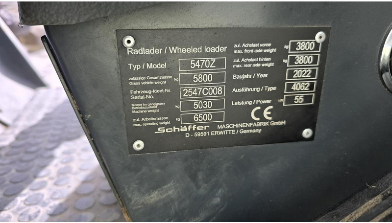 Nakladalec Schäffer 5470Z Radlader: slika 14