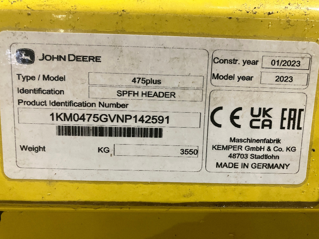 Kemper 475 plus - Kombajn za koruzo: slika 2 Kemper 475 plus - Kombajn za koruzo: slika 2