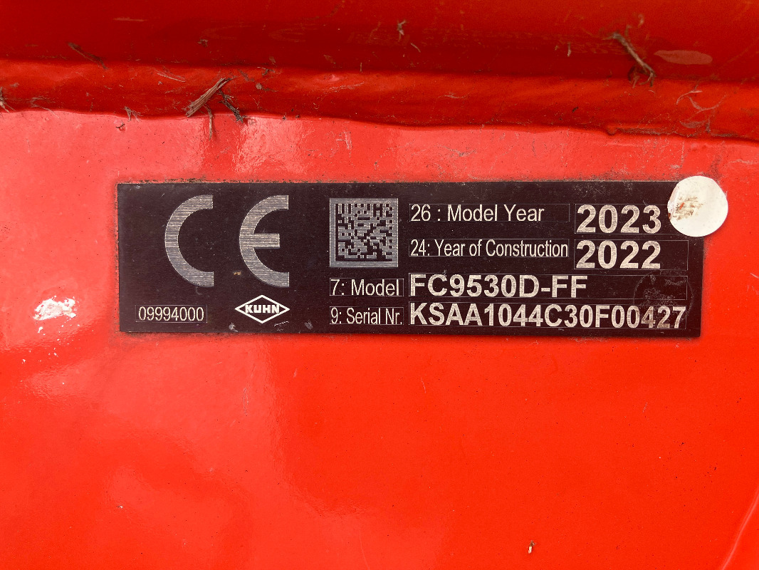 Kuhn FC9530D-FF - Kosilnica: slika 4 Kuhn FC9530D-FF - Kosilnica: slika 4