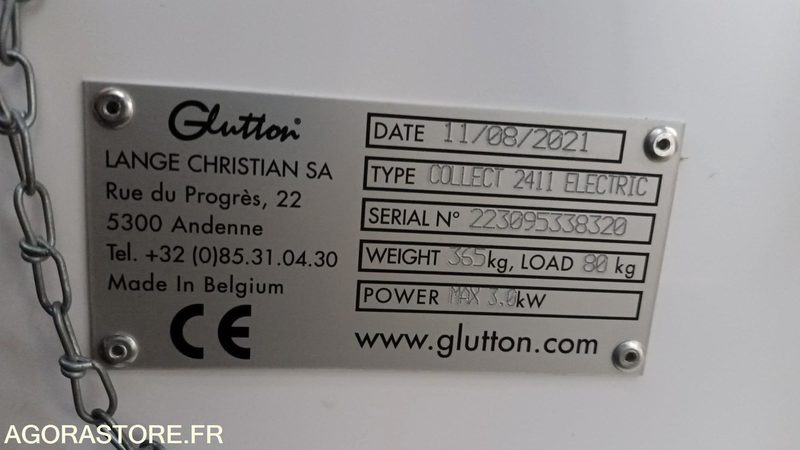 ASPIRATEUR DE VOIERIE GLOUTON - Vrtna oprema: slika 3 ASPIRATEUR DE VOIERIE GLOUTON - Vrtna oprema: slika 3