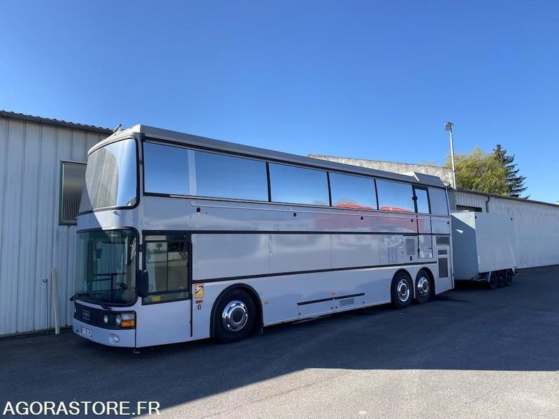 BUS VIP DOUBLE ETAGE MOTORHOMEVIP VANHOOL + REMORQUE + AUVENT DE RECEPTION - Tovornjak s hrano, Avtobus: slika 1 BUS VIP DOUBLE ETAGE MOTORHOMEVIP VANHOOL + REMORQUE + AUVENT DE RECEPTION - Tovornjak s hrano, Avtobus: slika 1
