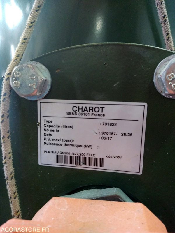 Ballon eau chaude CHAROT 500 litres - Orodje/ Oprema: slika 5 Ballon eau chaude CHAROT 500 litres - Orodje/ Oprema: slika 5