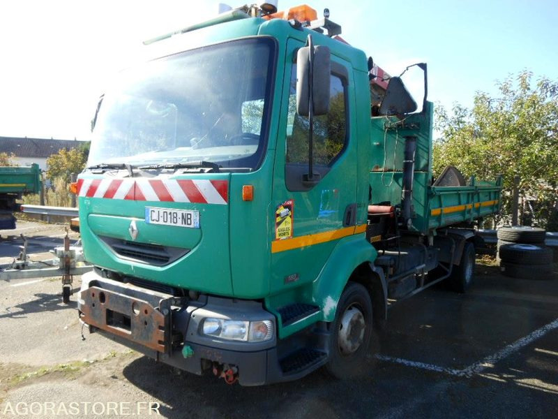 CAMION PTAC < 19 T RENAULT M180 (CA219) - Tovornjak z dvigalom: slika 1 CAMION PTAC < 19 T RENAULT M180 (CA219) - Tovornjak z dvigalom: slika 1