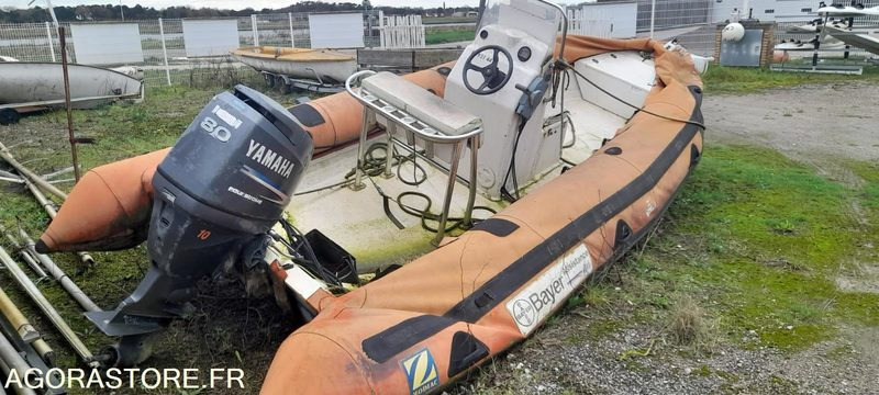 Zodiac Bayer Semi-rigide 5.80 + remorque route - Drugi stroj: slika 1 Zodiac Bayer Semi-rigide 5.80 + remorque route - Drugi stroj: slika 1