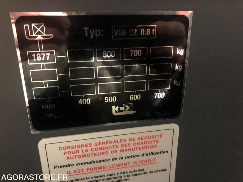 Gerbeur à plateforme élevable - Stroj za zlaganje: slika 5 Gerbeur à plateforme élevable - Stroj za zlaganje: slika 5