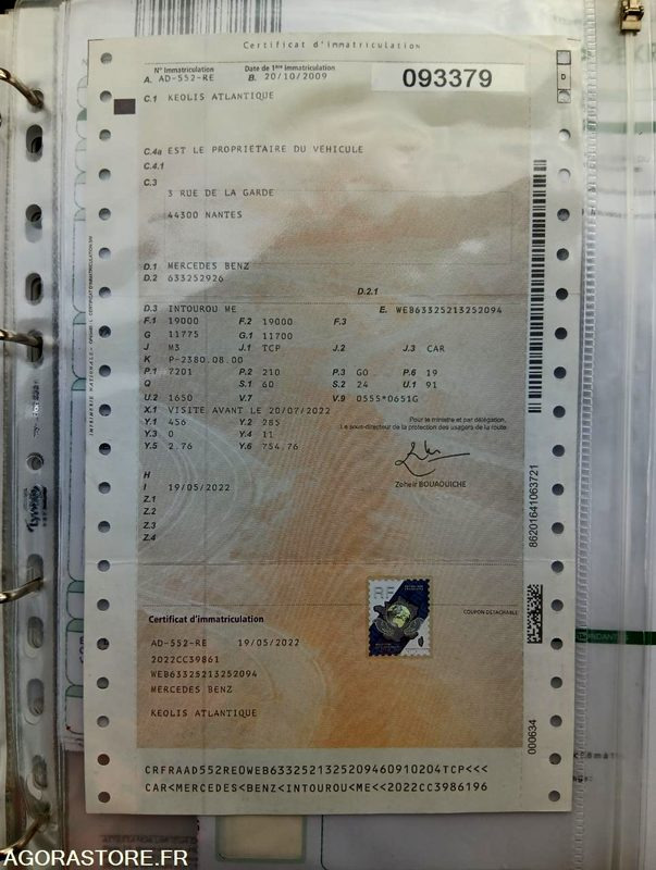 MERCEDES INTOURO N°093379 - Šolski avtobus: slika 4 MERCEDES INTOURO N°093379 - Šolski avtobus: slika 4