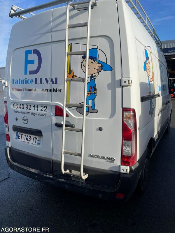 OPEL MOVANO - L2H2 - GALERIE ECHELLE - BOITE MECANIQUE - 2018 - 140 000 KM - Furgon: slika 5 OPEL MOVANO - L2H2 - GALERIE ECHELLE - BOITE MECANIQUE - 2018 - 140 000 KM - Furgon: slika 5
