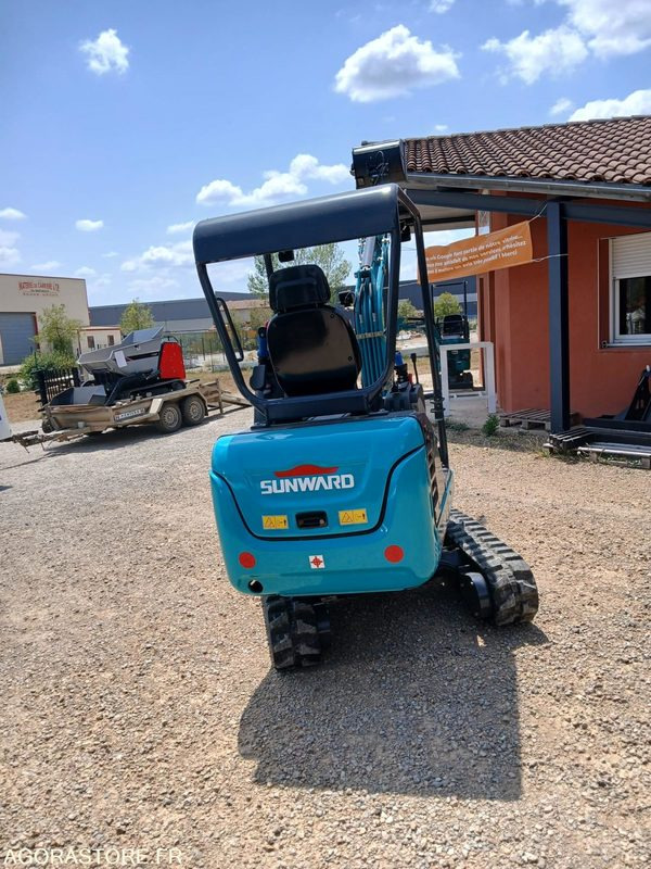 Pelle SUNWARD SWE20F canopy Neuve - Mini bager: slika 4 Pelle SUNWARD SWE20F canopy Neuve - Mini bager: slika 4