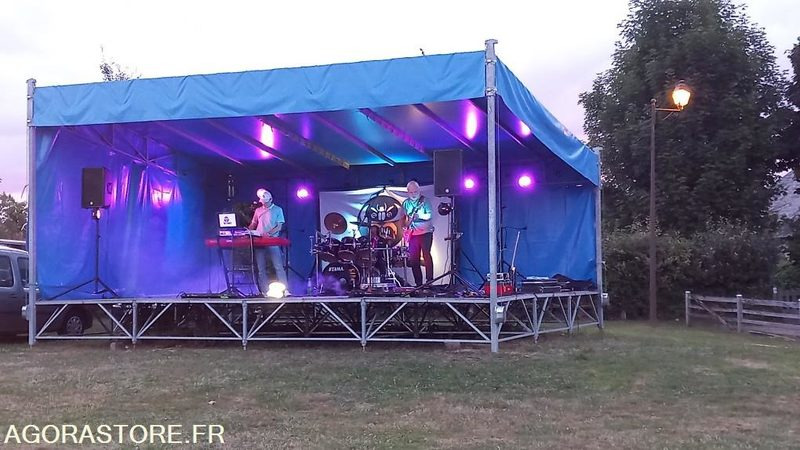 Podium / scène 6x8m 2018 - Gradbeni kontejner: slika 1 Podium / scène 6x8m 2018 - Gradbeni kontejner: slika 1