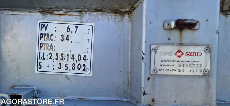 Remorque 3 essieux SAMRO - Polprikolica: slika 4 Remorque 3 essieux SAMRO - Polprikolica: slika 4