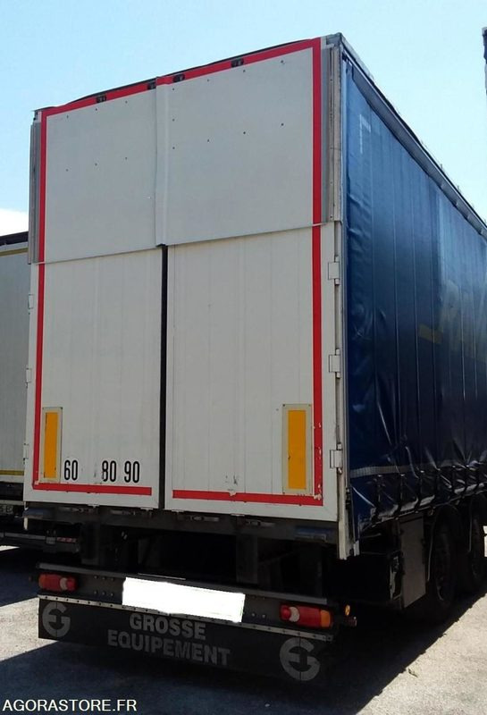 SEMI REMORQUE PLSC 18T - TOIT RELEVABLE - RIDEAUX COULISSANTS - Polprikolica: slika 4 SEMI REMORQUE PLSC 18T - TOIT RELEVABLE - RIDEAUX COULISSANTS - Polprikolica: slika 4