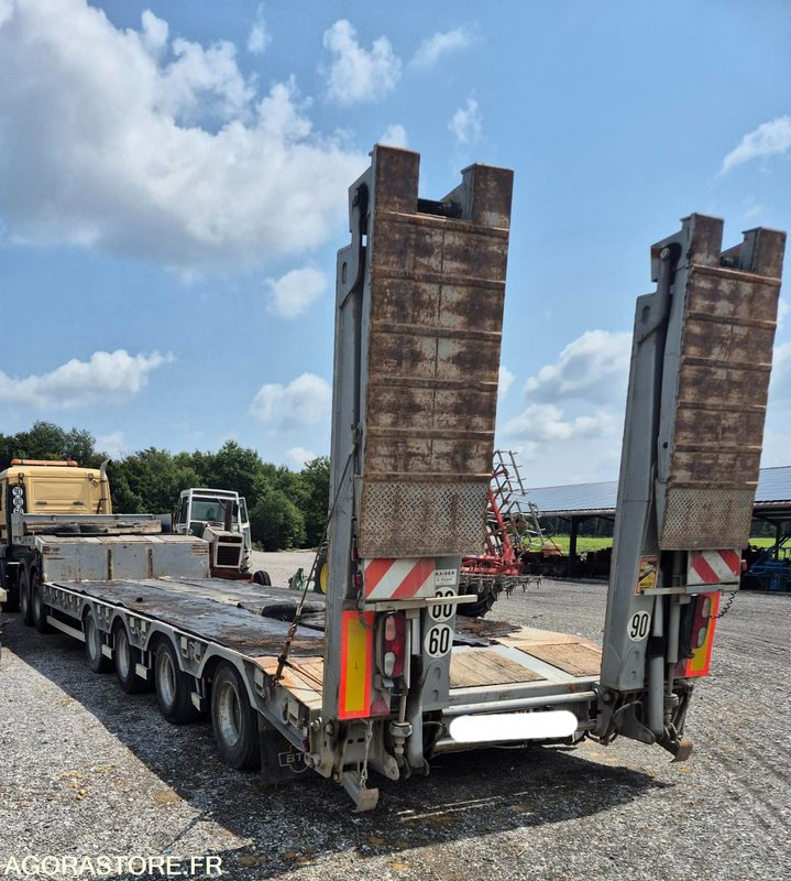 Porte engins 4 essieux - Nizko noseča prikolica: slika 4 Porte engins 4 essieux - Nizko noseča prikolica: slika 4