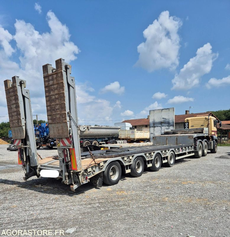 Porte engins 4 essieux - Nizko noseča prikolica: slika 2 Porte engins 4 essieux - Nizko noseča prikolica: slika 2