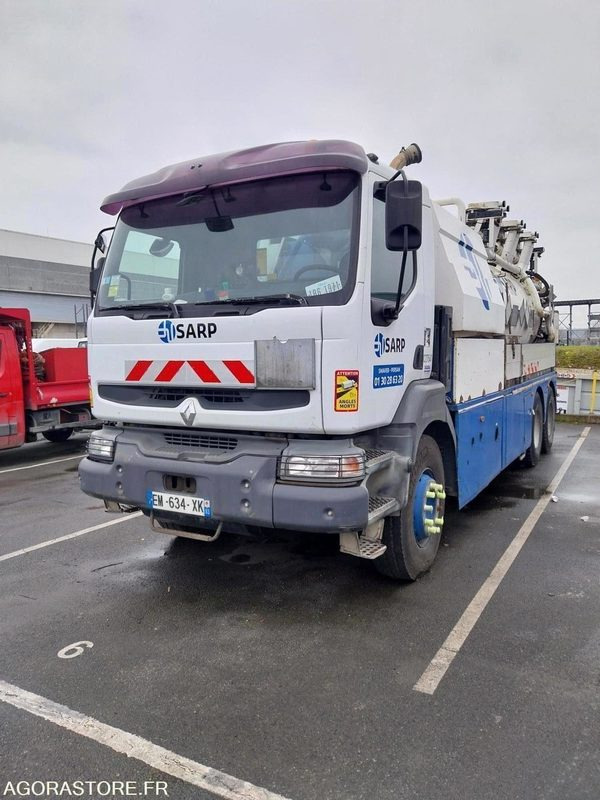 RENAULT KERAX HUWER ADR 2001 515000KM / PB BV EXPORT UNIQUEMENT - Vakuumski tovornjak: slika 1 RENAULT KERAX HUWER ADR 2001 515000KM / PB BV EXPORT UNIQUEMENT - Vakuumski tovornjak: slika 1