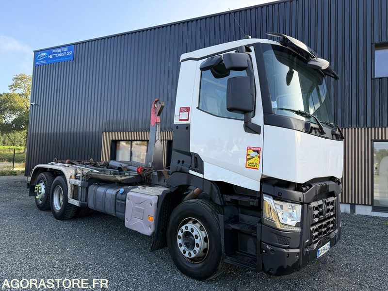 Renault C430 boite automatique polybenne ampliroll dalby - 446800KM - 2014 - Kotalni prekucni tovornjak: slika 1 Renault C430 boite automatique polybenne ampliroll dalby - 446800KM - 2014 - Kotalni prekucni tovornjak: slika 1