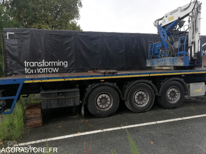 Semi-remorque Royen grue roulante Kennis 2014 (3971) - Polprikolica s kesonom: slika 1 Semi-remorque Royen grue roulante Kennis 2014 (3971) - Polprikolica s kesonom: slika 1